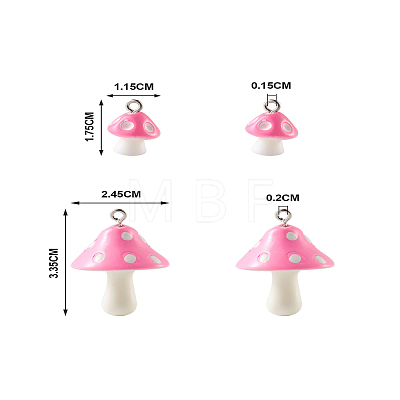  Resin Pendant Sets RESI-TA0001-10-1