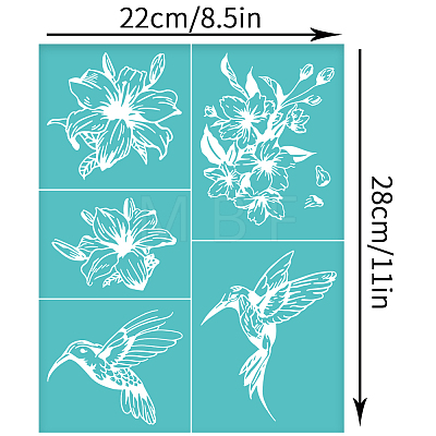 Self-Adhesive Silk Screen Printing Stencil DIY-WH0338-227-1