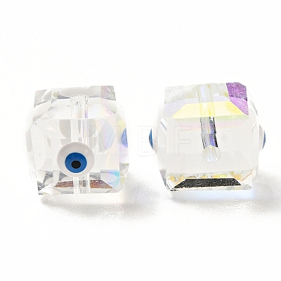 Transparent Glass Beads GLAA-F121-15I-1