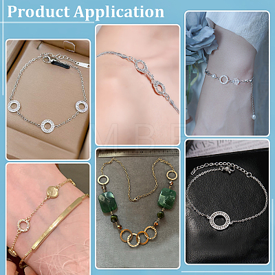 60Pcs 2 Colors Alloy Crystal Rhinestone Connector Charms FIND-PH0038-11A-1