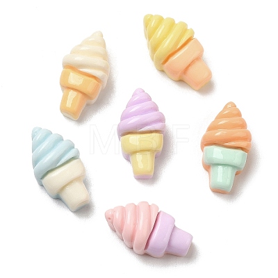 Opaque Resin Imitation Food Decoden Cabochons RESI-K027-14-1