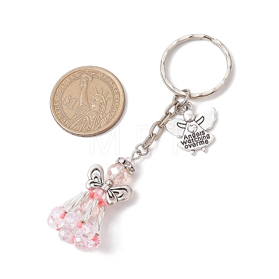 Glass Beaded Keychains KEYC-MZ00031-01-1