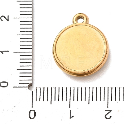 Printed 304 Stainless Steel Pendants SA-CBA9CF9-02G-H-1