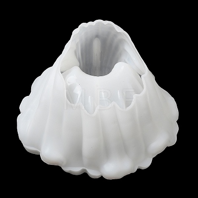 Shell Shape DIY Candle Cups Silicone Molds DIY-G097-06-1