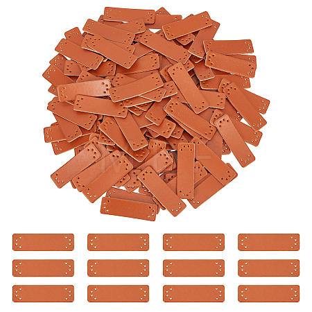PU Leather Labels DIY-WH0780-32-1