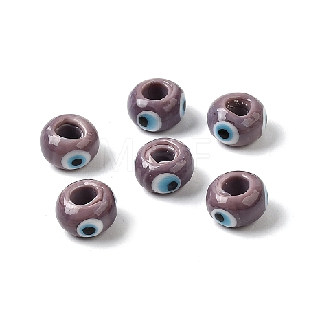 Handmade Evil Eye Lampwork Beads LAMP-A153-08-08-1