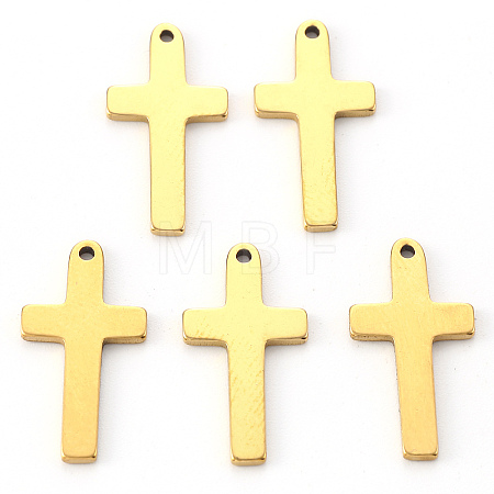 PVD Vacuum Plating 304 Stainless Steel Pendants STAS-N092-53G-1