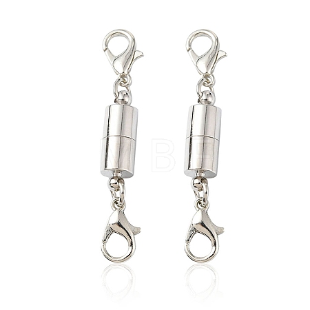 Brass Magnetic Clasps KK-YW0001-58S-1