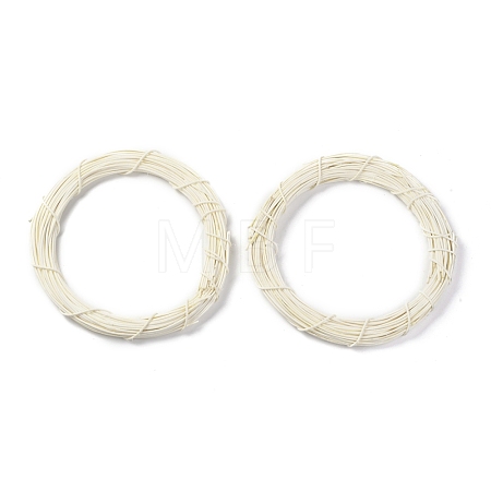 Circle Shape Rattan Vine Branch Wreath Hoop DIY-B022-04E-1