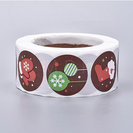 Christmas Roll Stickers DIY-J002-B09-1