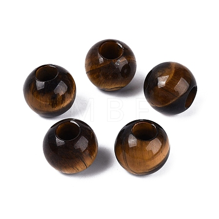 Natural Tige Eye Beads G-Q608-05D-1