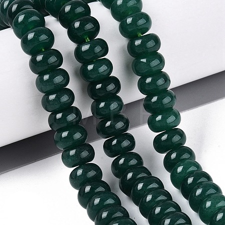 Natural White Jade Beads Strands G-Q613-01F-06-1