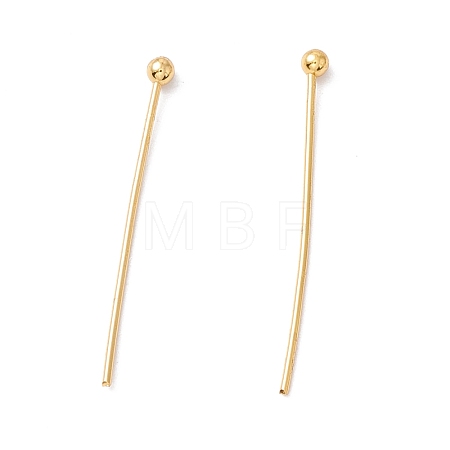 Brass Ball Head Pins KK-WH0058-02B-G01-1
