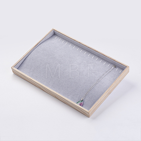 Wood Necklace Displays NDIS-K002-01-1
