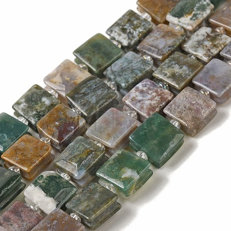 Natural Indian Agate Beads Strands G-L596-A15-01-1
