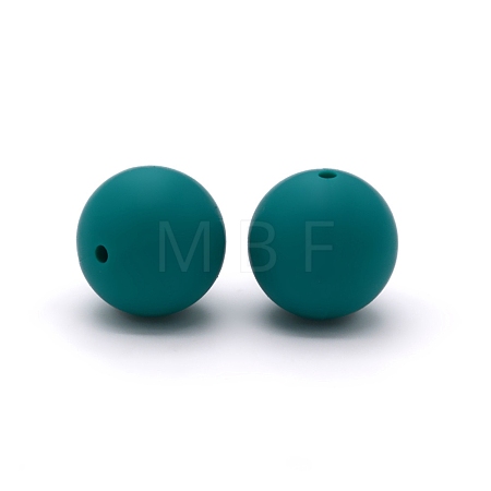 Silicone Beads Round Rubber Bead 15MM Loose Spacer Beads for DIY Supplies Jewelry Keychain Making FIND-SX0001-171-1