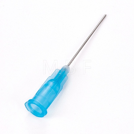 Plastic Fluid Precision Blunt Needle Dispense Tips TOOL-WH0117-18H-1