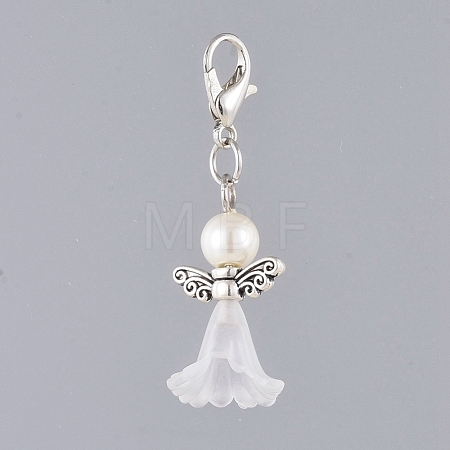 Acrylic Pendants HJEW-JM00382-01-1