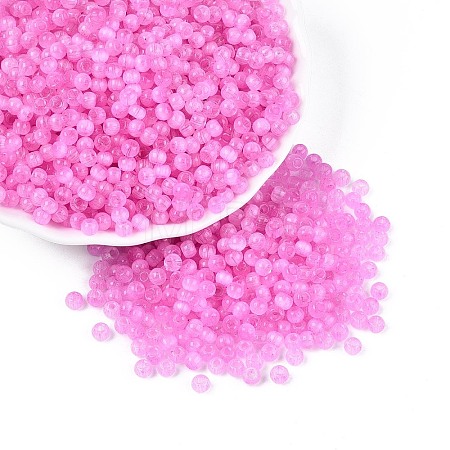 Drawbench Style Glass Seed Beads SEED-N008-11F-1