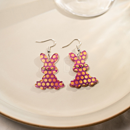 Easter Acrylic Dangle Earrings FS-WGF00F5-05-1