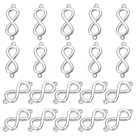 20Pcs Brass Links Connectors KK-PH0015-47S-1