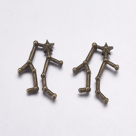 Alloy Cabochons PALLOY-L204-10AB-1