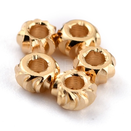Brass Beads X-KK-O133-302A-G-1