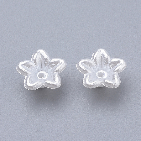 ABS Plastic Imitation Pearl Beads X-OACR-S010-A-Z9-1