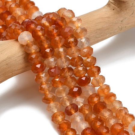 Natural Banded Agate Beads Strands G-Z111-A01-01-1