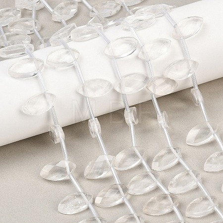 Natural Quartz Crystal Beads Strands G-P607-A01-01-1