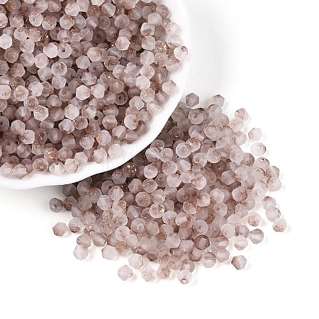 Frosted Glass Seed Beads SEED-N012-01K-1