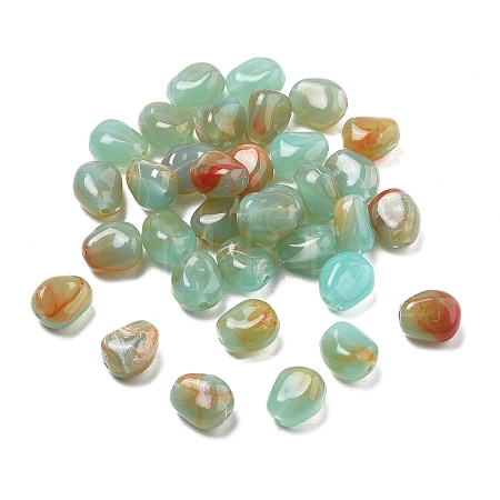 Transparent Acrylic Beads TACR-P013-A05-A-1