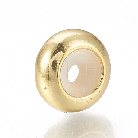 Brass Beads KK-Q746-001G-1