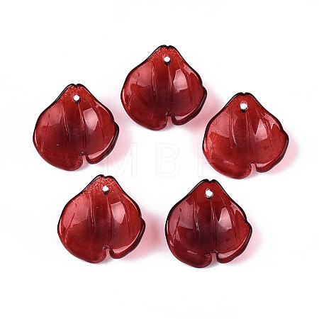 Transparent Glass Pendants GLAA-T030-05-04-1