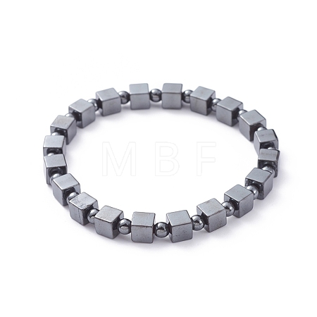 Unisex Stretch Bracelets X-BJEW-JB04845-03-1