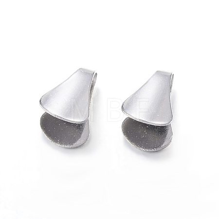 Tarnish Resistant 304 Stainless Steel Folding Crimp Ends STAS-G170-22P-1