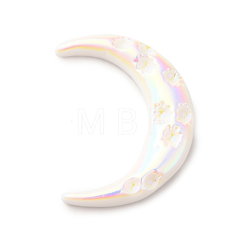 Opaque Resin Cabochons CRES-M015-01G-1