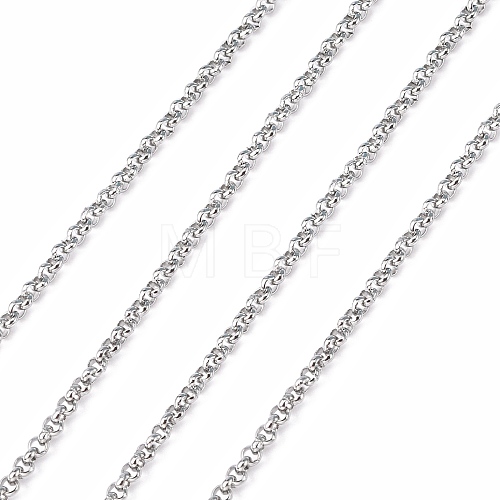 304 Stainless Steel Rolo Chains CHS-R006-2mm-1
