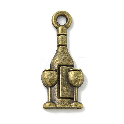 Tibetan Style Alloy Pendants TIBE-I026-6028AB-1