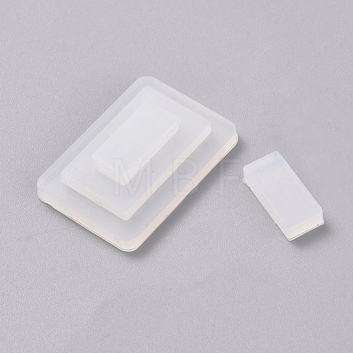 DIY Rectangle USB Disk Silicone Molds X-DIY-WH0162-85-1