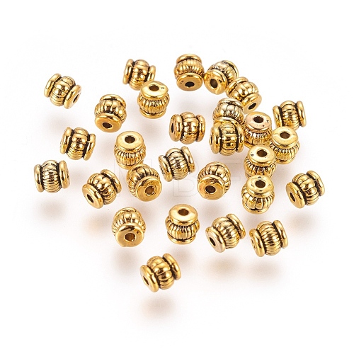 Tibetan Style Beads TIBEB-Q043-AG-FF-1