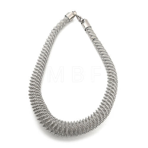 304 Stainless Steel Link Chain Necklaces STAS-M001-18P-1