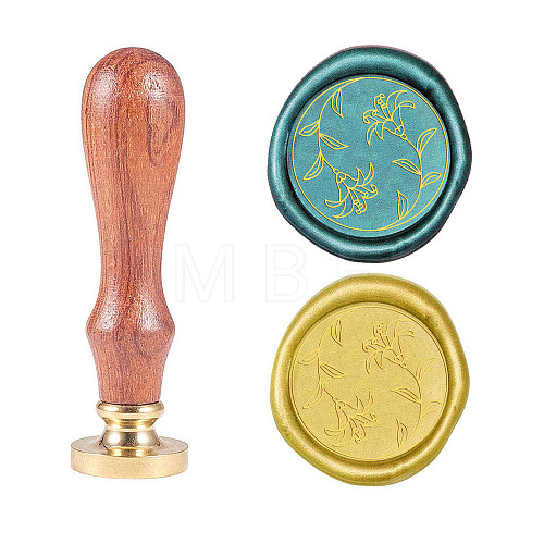 Wax Seal Stamp Set AJEW-WH0131-509-1