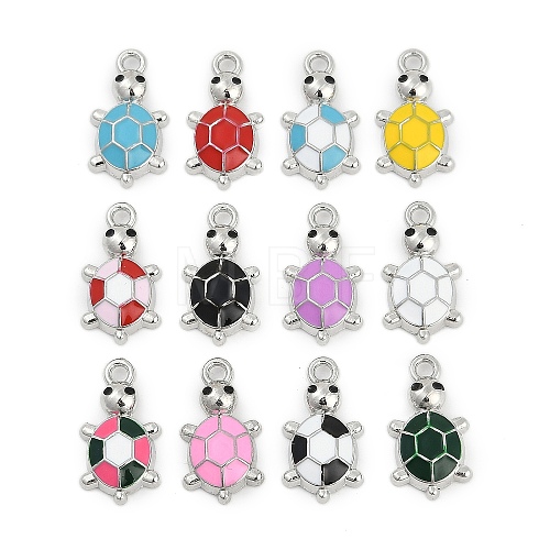 Alloy Enamel Pendants FIND-K020-26P-1