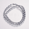 Electroplate Non-magnetic Synthetic Hematite Bead Strands X-G-P244-03D-2