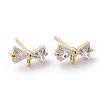 Brass Stud Earrings Findings X-KK-S345-194-2