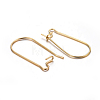 304 Stainless Steel Hoop Earring Findings STAS-P223-01G-05-2