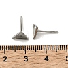 Tarnish Resistant 304 Stainless Steel Stud Earring Settings X-STAS-Q170-11-3