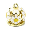 Rack Plating Brass Enamel Pendants KK-M282-04G-2