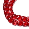 Transparent Glass Beads Strands X-GLAA-L050-A16-3
